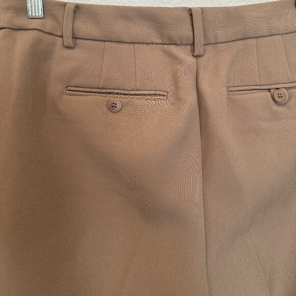 Talbots Raleigh Light Tan Slacks with Pockets NWT - Picture 4 of 6